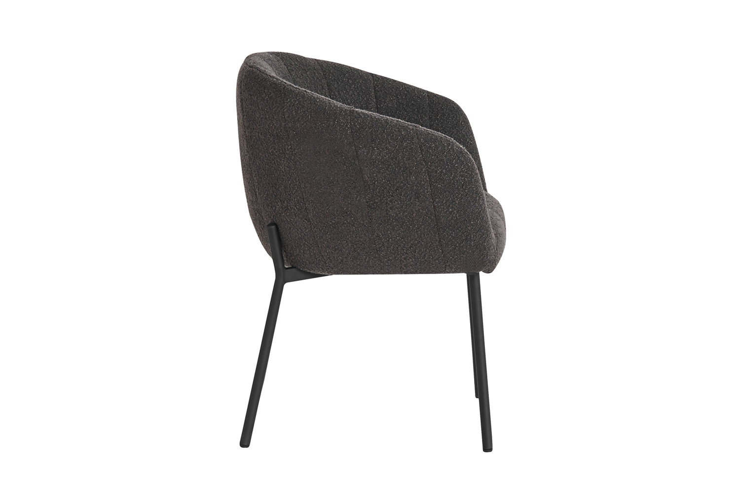 Image 5 for SALE - Stoel Sevilla Bouclé Grijs