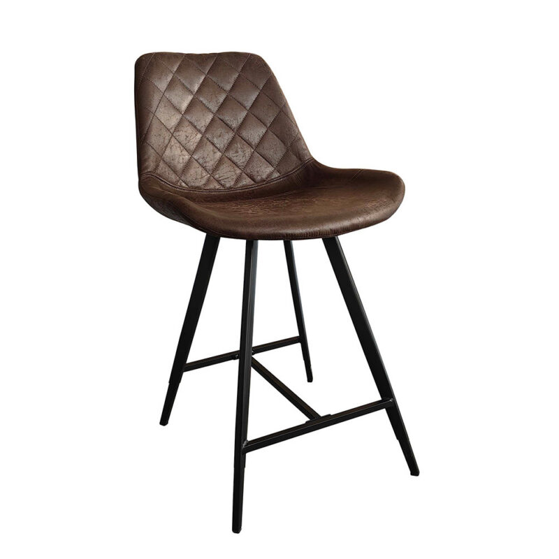 Image 4 for Counterstoel Alicante PU Ote Topper 05 Donkerbruin