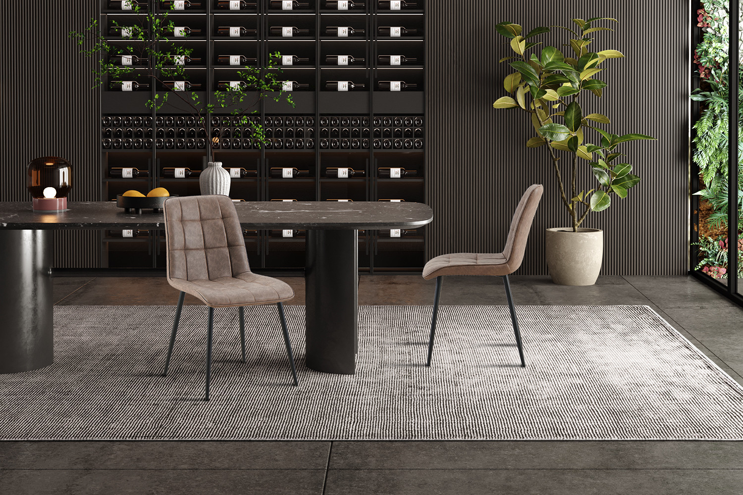 Image 3 for Stoel Furas Vintage PU Bruin