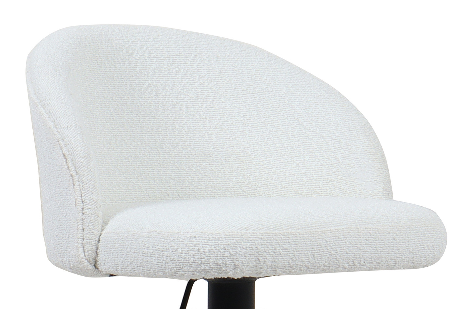 Image 7 for Barstoel Arda Bouclé Wit