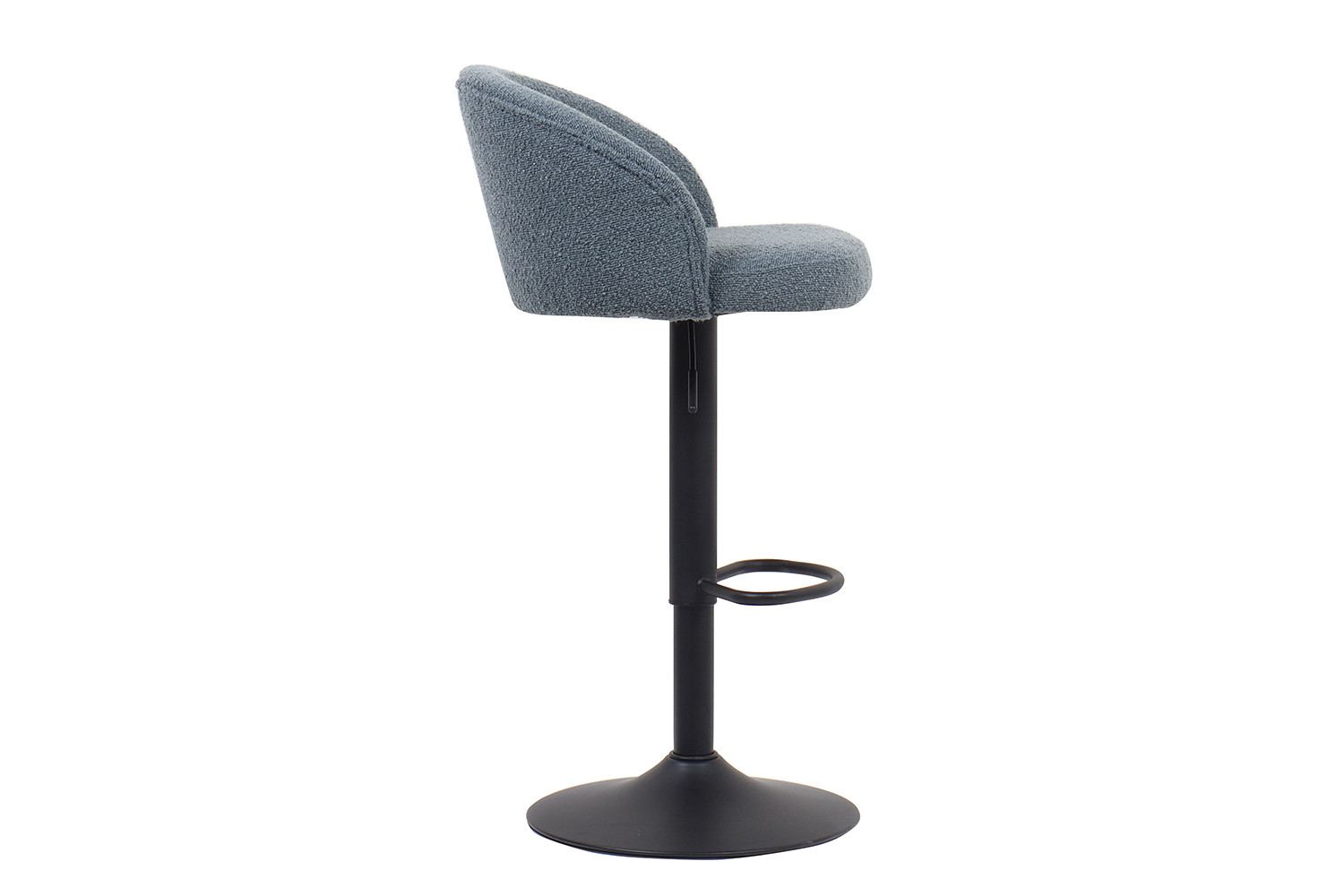 Image 5 for SALE - Barstoel Arda Bouclé Blauw