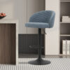 Image 1 for SALE - Barstoel Arda Bouclé Blauw