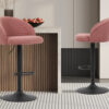 Image 2 for SALE - Barstoel Arda Bouclé Roze