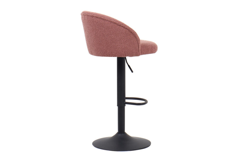 Image 5 for SALE - Barstoel Arda Bouclé Roze