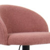 Image 7 for SALE - Barstoel Arda Bouclé Roze