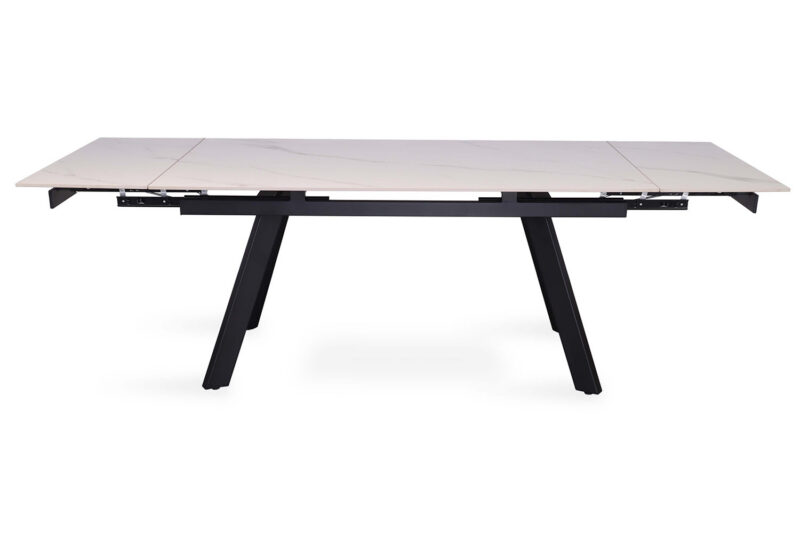 Image 7 for Uitschuifbare tafel Hera 160-240 cm Rechthoekig Steen Wit