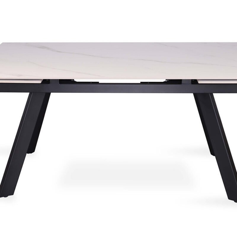 Image 4 for Uitschuifbare tafel Hera 160-240 cm Rechthoekig Steen Wit