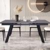 Image 1 for Uitschuifbare tafel Hera 160-240 cm Rechthoekig Steen Zwart