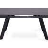 Image 4 for Uitschuifbare tafel Hera 160-240 cm Rechthoekig Steen Zwart