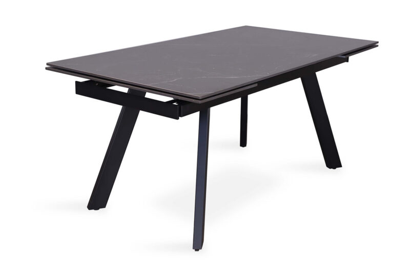 Image 5 for Uitschuifbare tafel Hera 160-240 cm Rechthoekig Steen Zwart