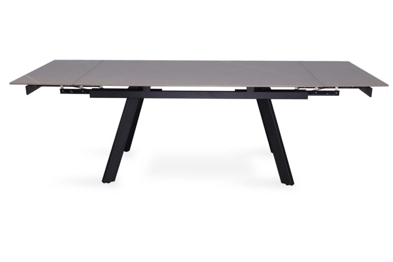 Image 7 for Uitschuifbare tafel Hera 160-240 cm Rechthoekig Steen Zwart