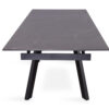 Image 9 for Uitschuifbare tafel Hera 160-240 cm Rechthoekig Steen Zwart