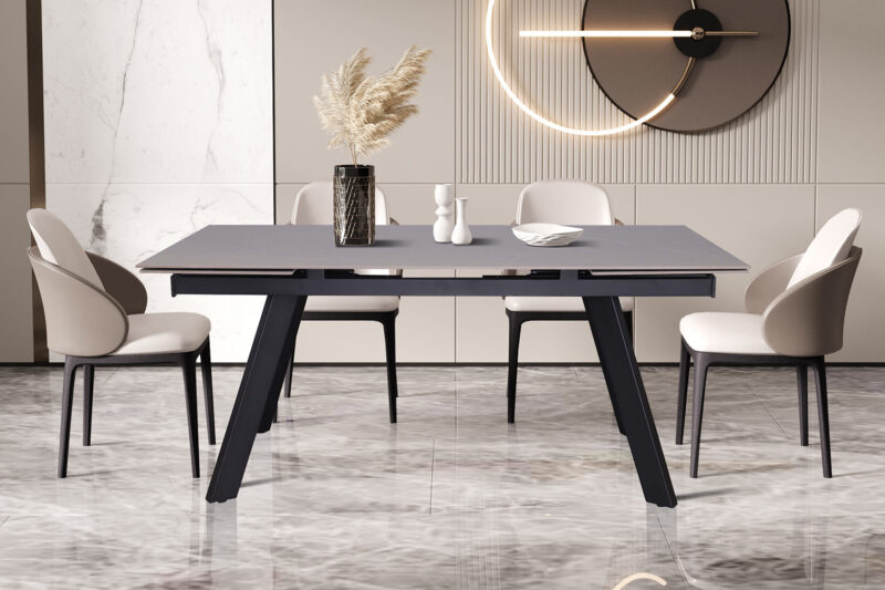Image 1 for SALE - Uitschuifbare tafel Hera 160-240 cm Rechthoekig Steen Grijs