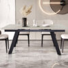 Image 1 for Uitschuifbare tafel Hera 160-240 cm Rechthoekig Glanzend Shakespear Beige