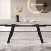 Image 2 for Uitschuifbare tafel Hera 160-240 cm Rechthoekig Glanzend Shakespear Beige