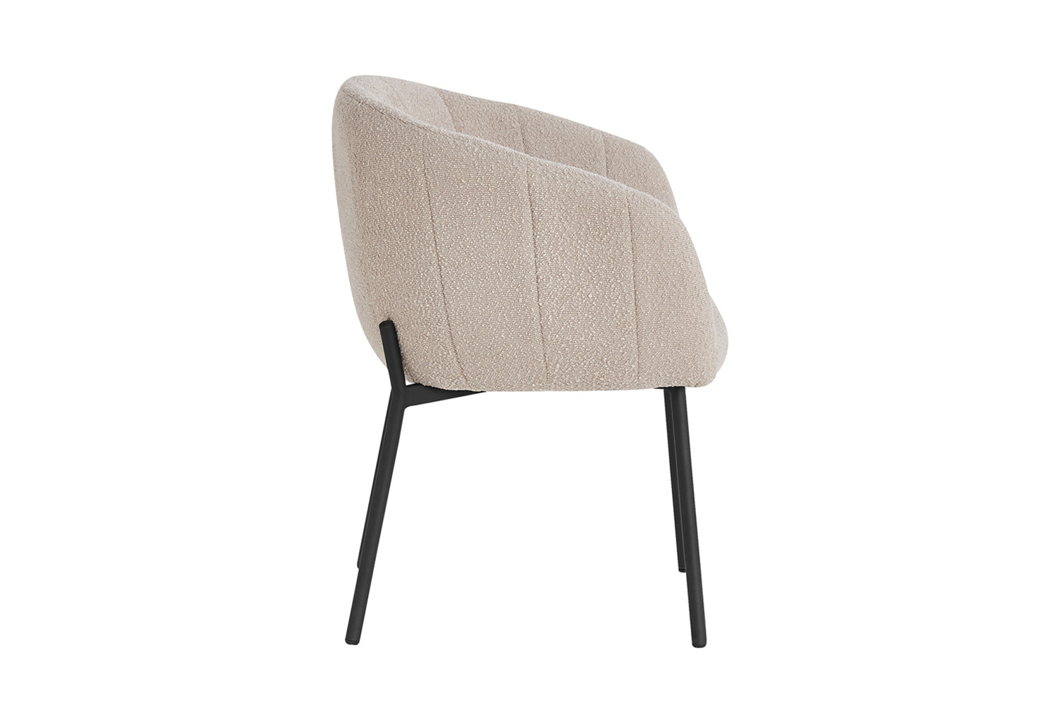 Image 5 for Stoel Sevilla Bouclé Zand