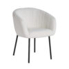 Image 4 for Stoel Sevilla Bouclé Wit