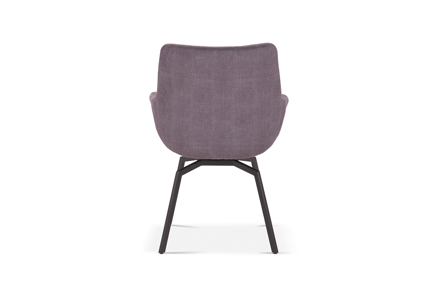 Image 5 for SALE - Stoel Modest Draaibaar Ribfluweel Grijs