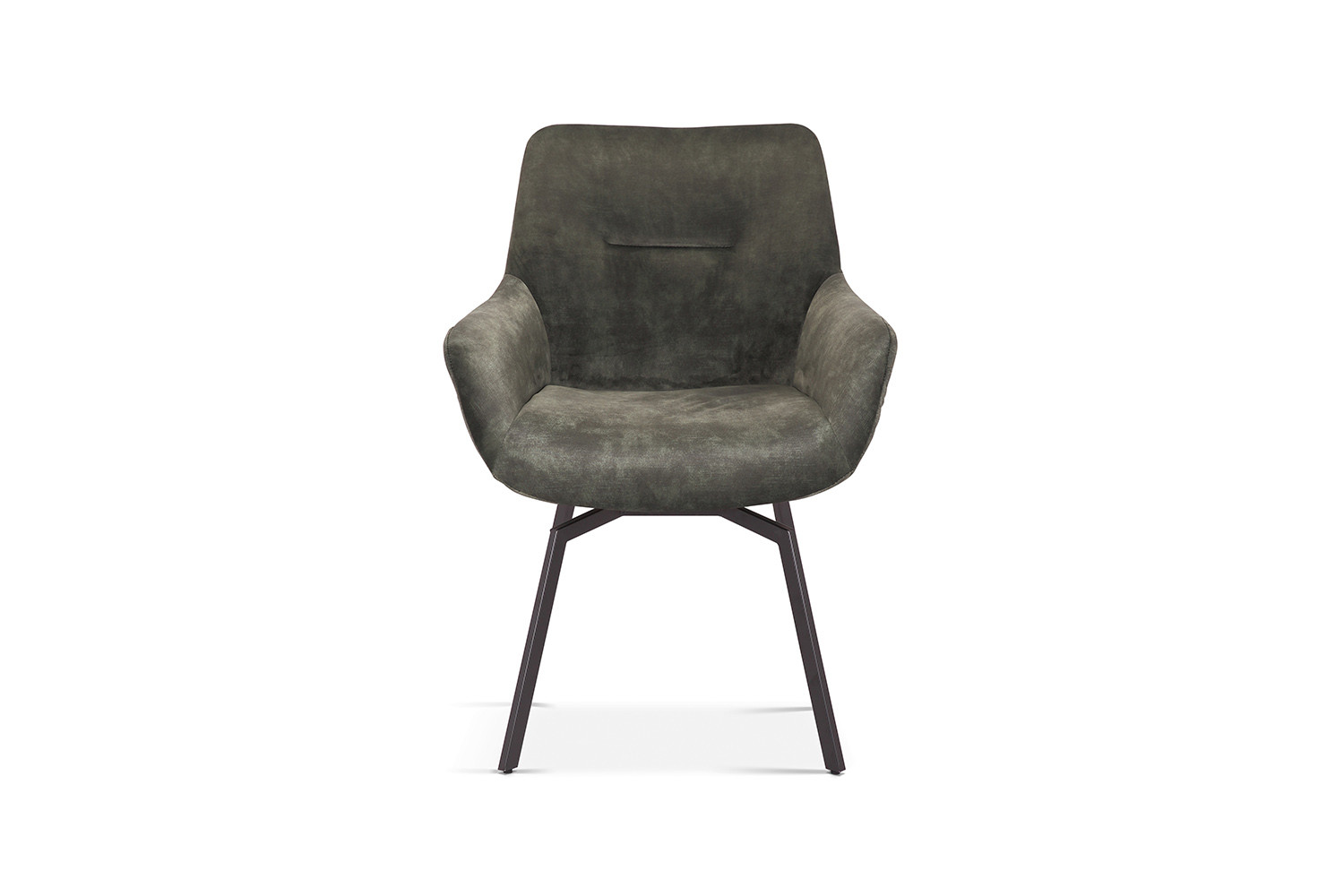 Image 4 for SALE - Stoel Modest Draaibaar Fluweel Groen