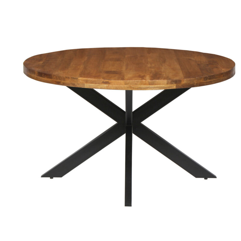 Image 2 for Tafel Maria 130 cm Rond Mango hout