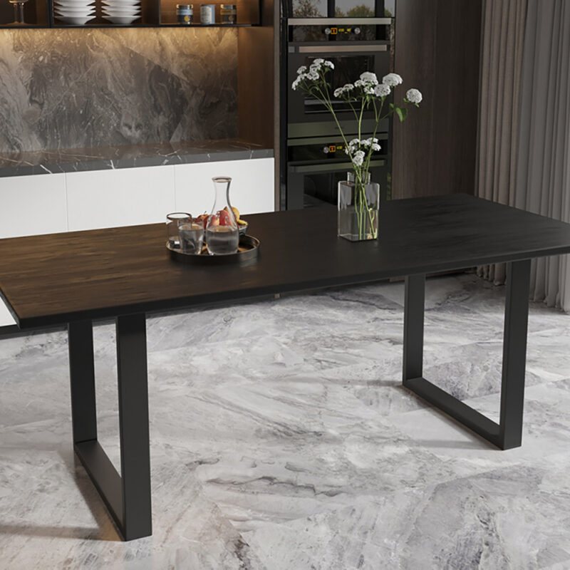 Image 1 for SALE - Tafel Nicola 200 cm Rechthoekig Mango hout zwart