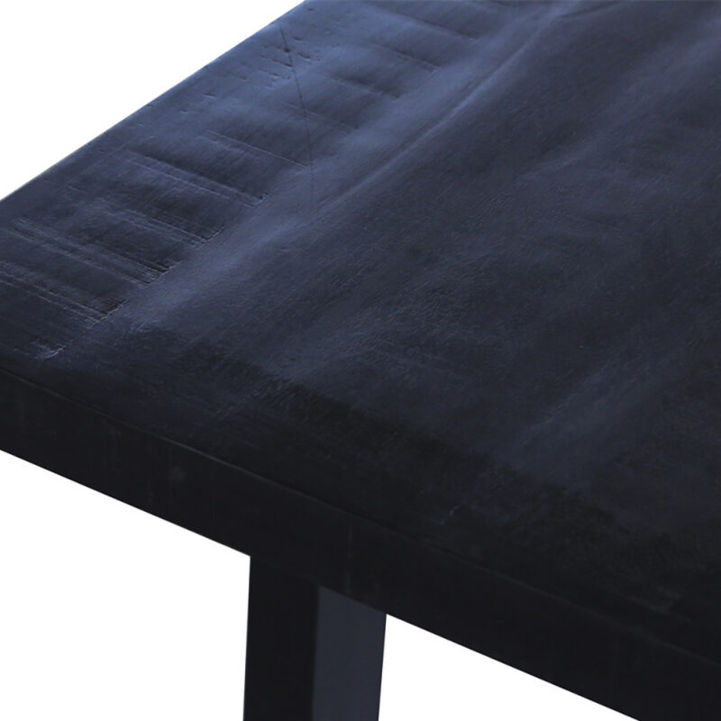 Image 5 for SALE - Tafel Nicola 200 cm Rechthoekig Mango hout zwart