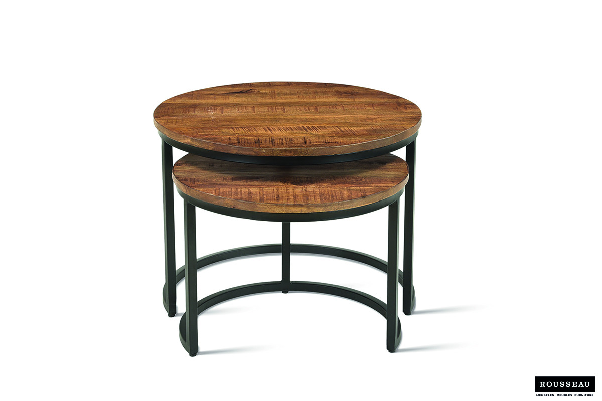 Image 6 for Salontafel Goja 2-delig Mango hout