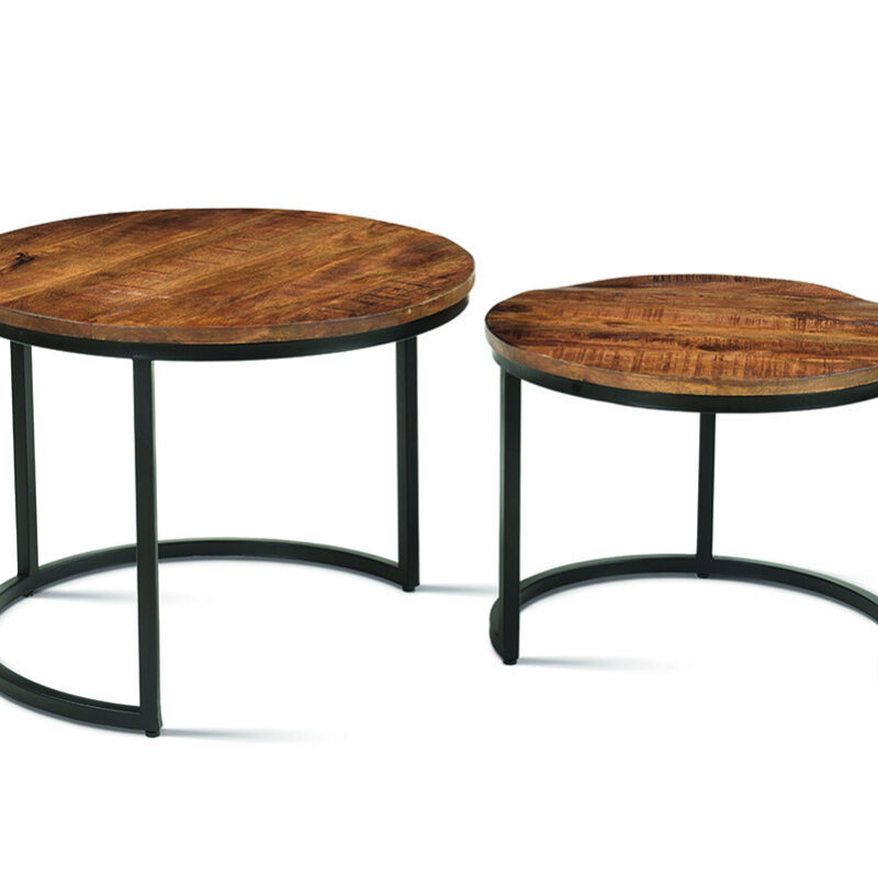 Image 8 for Salontafel Goja 2-delig Mango hout