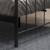 Image 4 for Bed Sacha 160x200 met lattenbodem Zwart