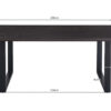 20844401-9e66-4576-8332-0117bdeab71f Image 6 for SALE - Tafel Alexander 200 cm Decor Donkerbruin