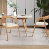 Image 12 for NEW - Stoel Claire Essenhout Naturel Stof Ote Milan 103 Beige