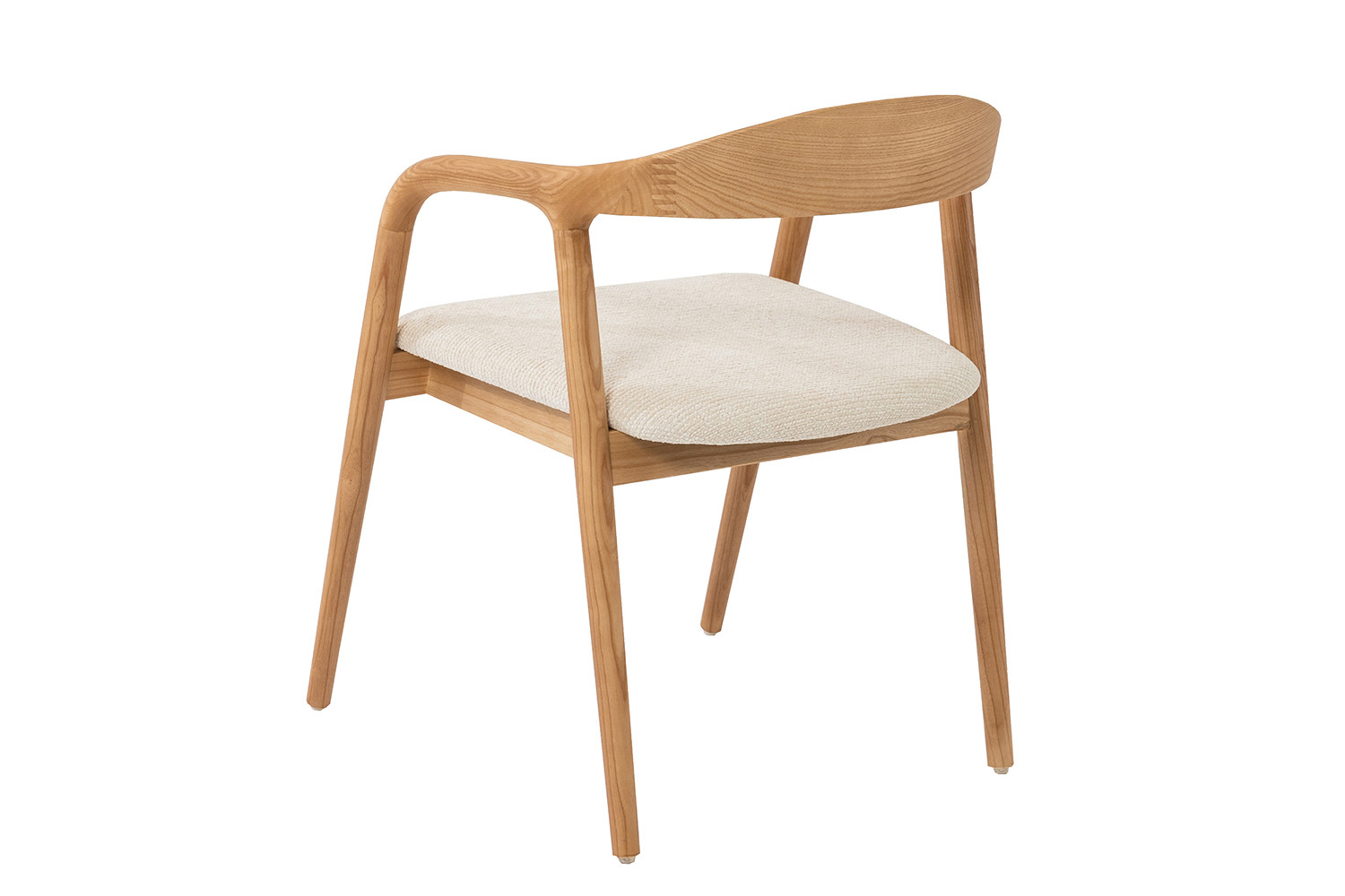 Image 18 for NEW - Stoel Claire Essenhout Naturel Stof Ote Milan 103 Beige