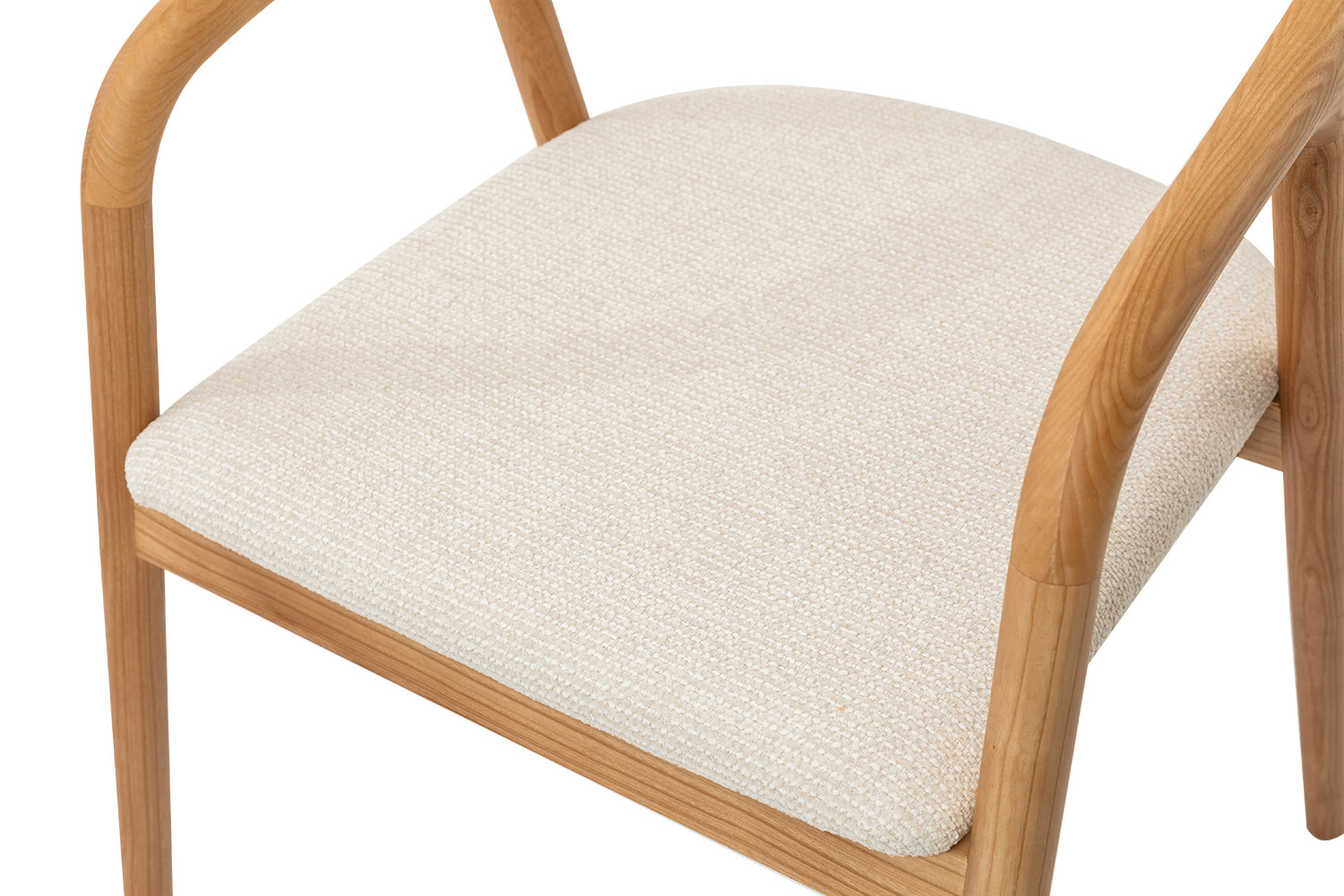 Image 21 for NEW - Stoel Claire Essenhout Naturel Stof Ote Milan 103 Beige