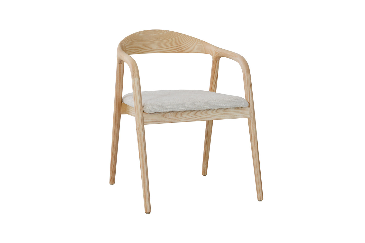 Image 6 for NEW - Stoel Claire Essenhout Naturel Stof Ote Milan 103 Beige