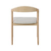 Image 7 for NEW - Stoel Claire Essenhout Naturel Stof Ote Milan 103 Beige