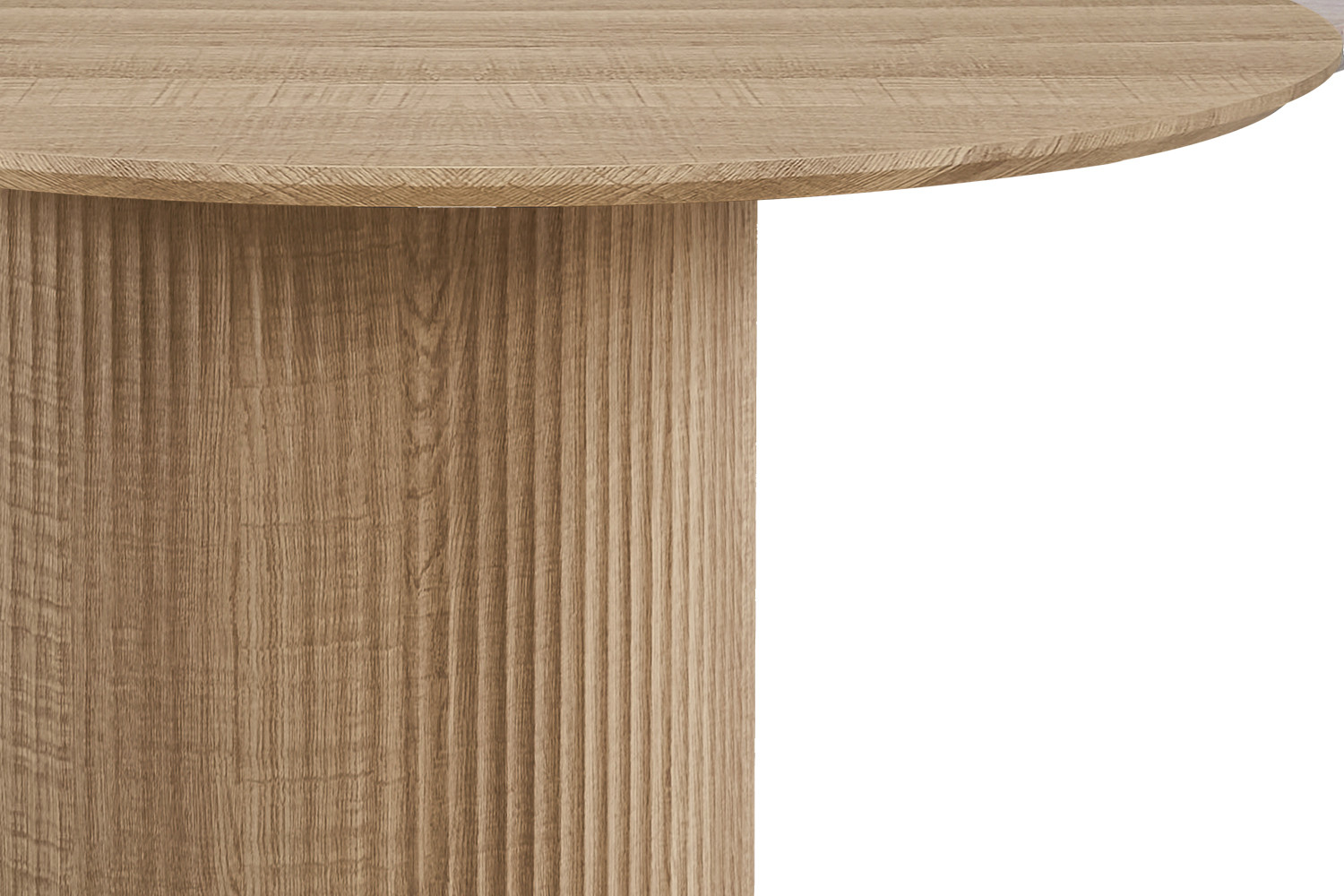 Image 5 for NEW - Tafel Lagos 120 cm Rond Decor Eik Naturel