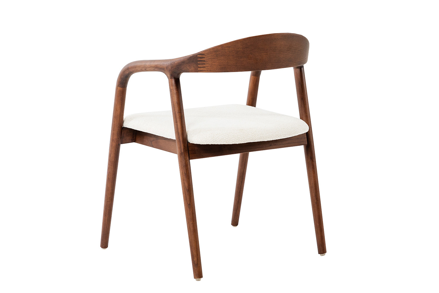 Image 7 for NEW - Stoel Claire Essenhout Walnoot Stof Ote Milan 103 Beige