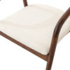 Image 10 for NEW - Stoel Claire Essenhout Walnoot Stof Ote Milan 103 Beige