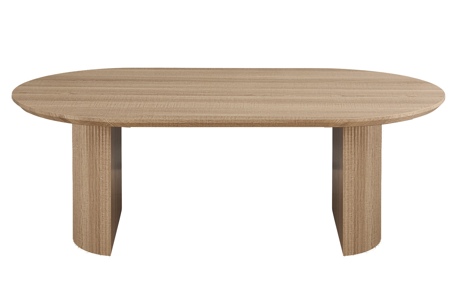 Image 2 for NEW - Tafel Lagos 220 cm Ovaal Decor Eik Naturel