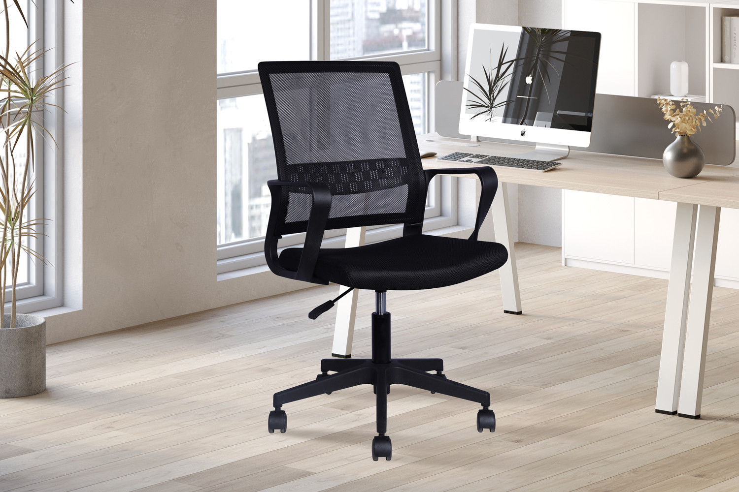 Image 1 for NEW - Bureaustoel Dylan Mesh Zwart