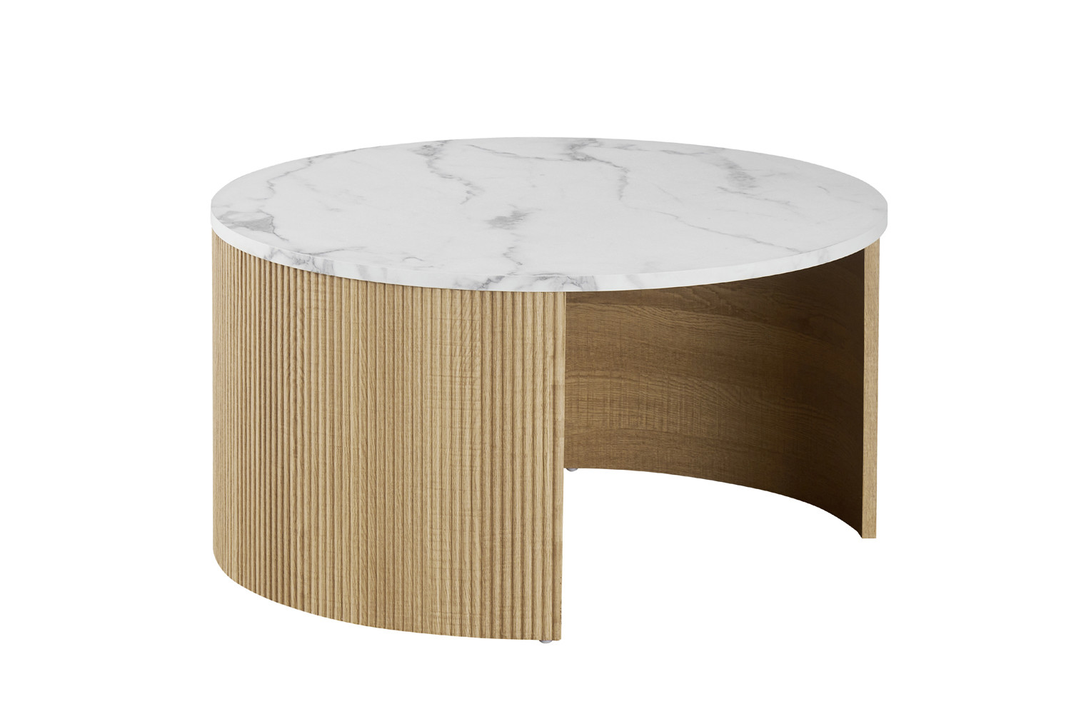Image 4 for NEW - Salontafel Rowan Rond Decor Marmer Beige