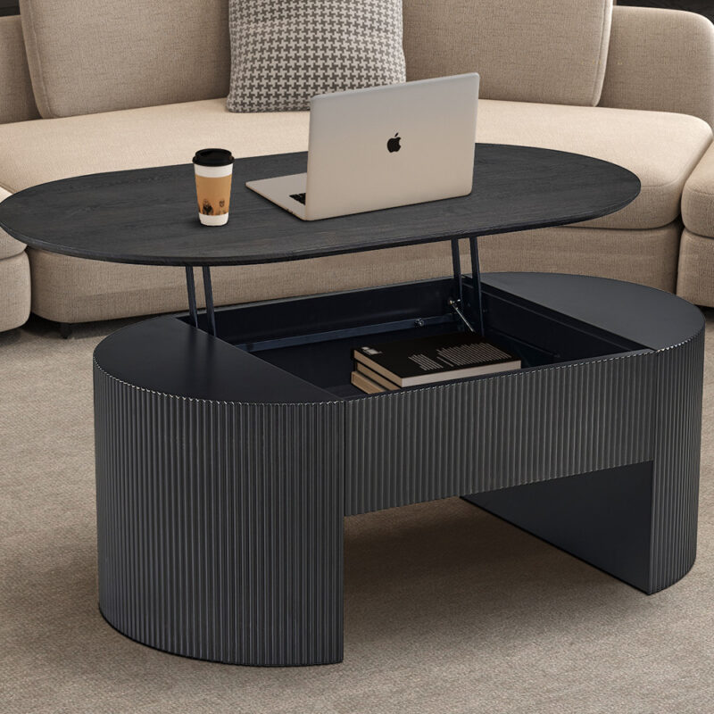 Image 1 for NEW - Salontafel Lagos 120 cm Lift-top Decor Donkerbruin