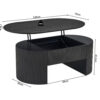 Image 13 for NEW - Salontafel Lagos 120 cm Lift-top Decor Donkerbruin