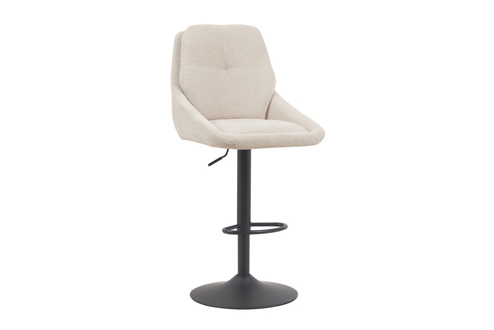 Image 5 for NEW - Barstoel Sabine Stof Ote Sea 140 Draaibaar Ecru