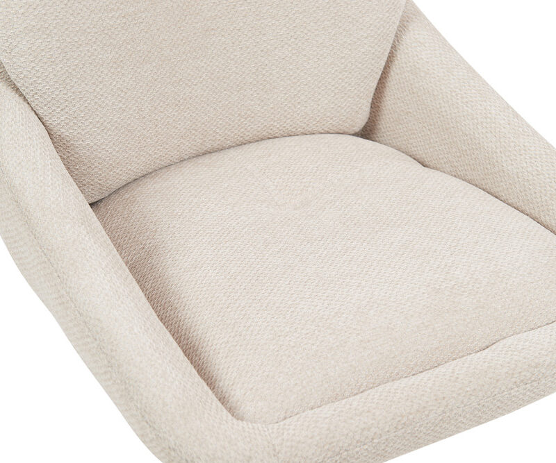 Image 10 for NEW - Barstoel Sabine Stof Ote Sea 140 Draaibaar Ecru