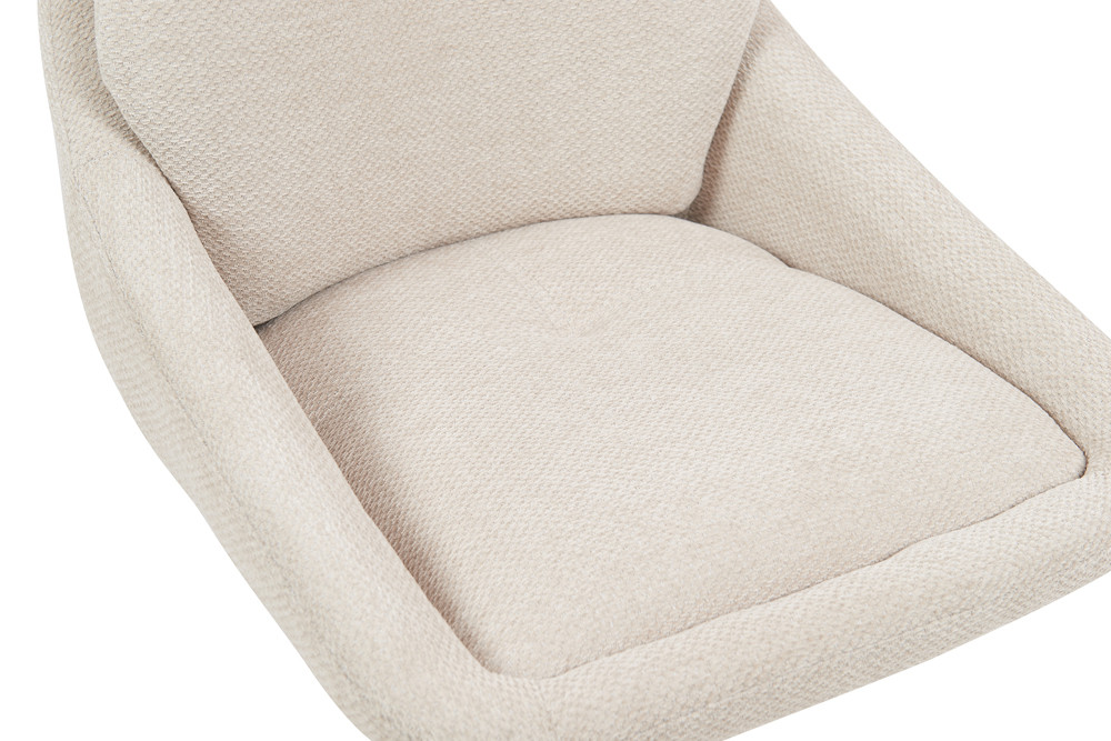 Image 10 for NEW - Barstoel Sabine Stof Ote Sea 140 Draaibaar Ecru