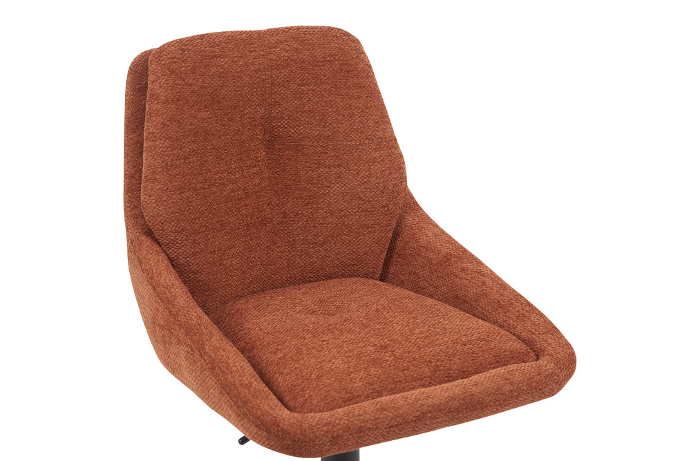 Image 9 for NEW - Barstoel Sabine Stof Ote Sea 500 Draaibaar Roest