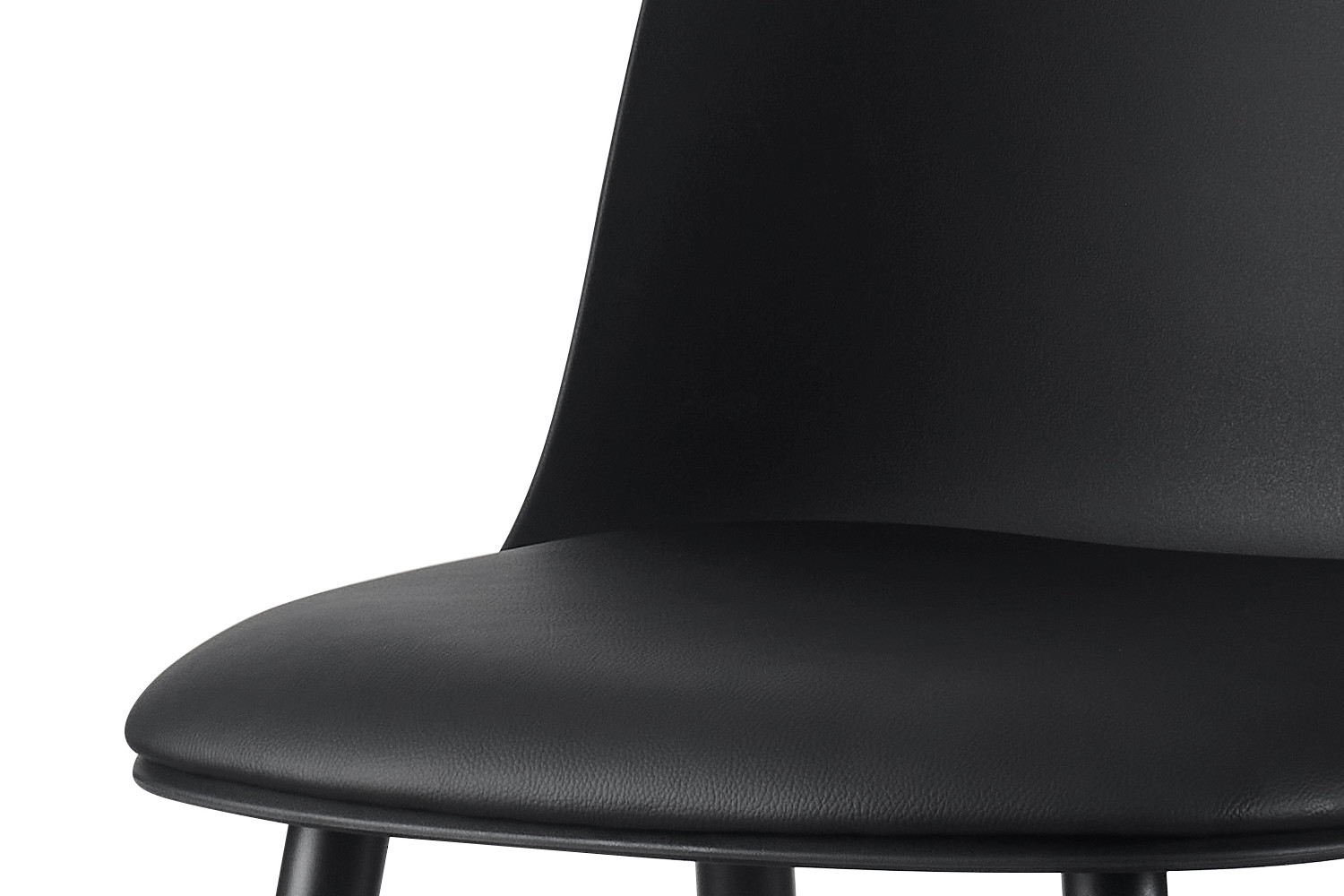 Image 8 for NEW - Counterstoel Jasmin Zitting PP kussen PU Zwart