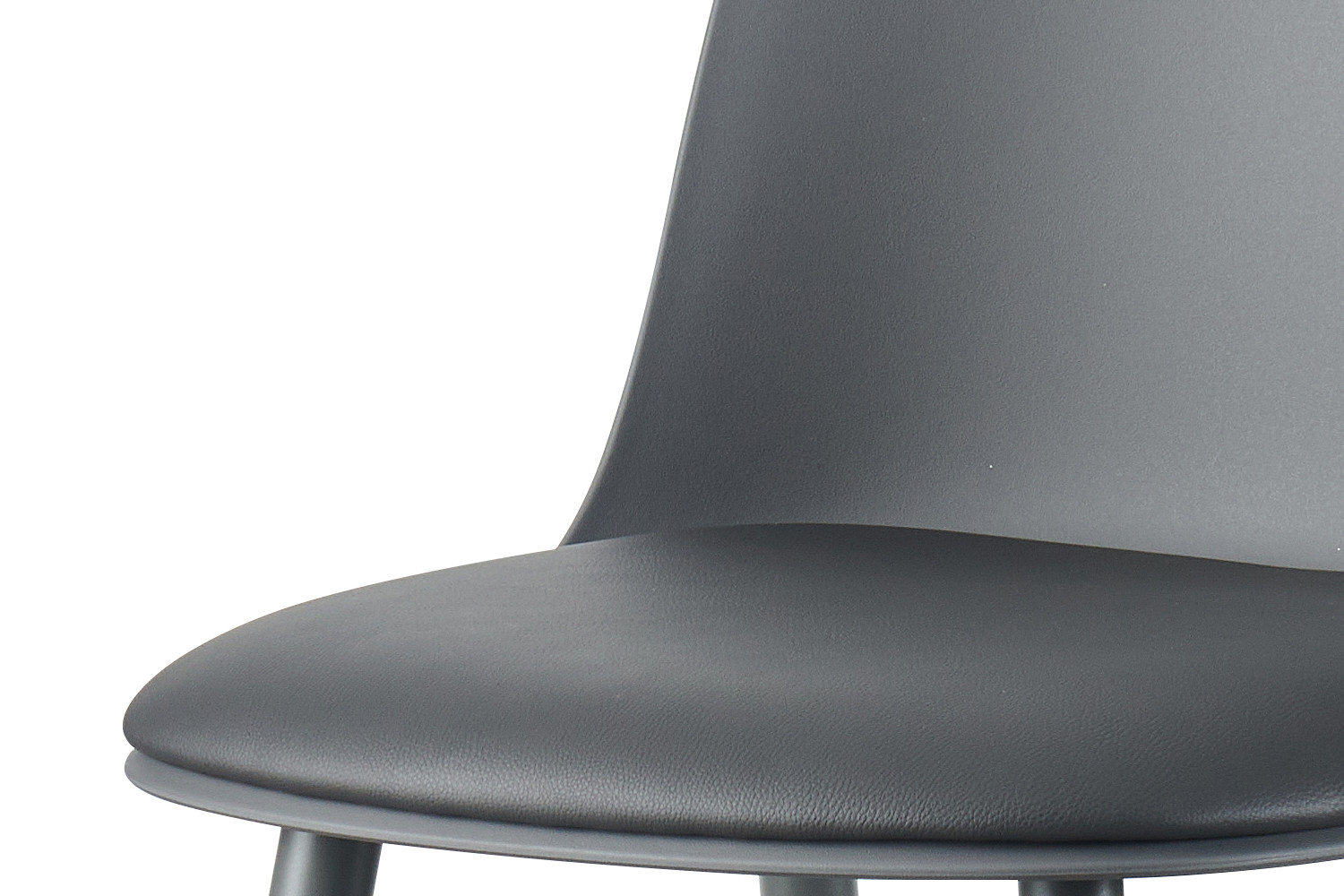 Image 8 for NEW - Counterstoel Jasmin Zitting PP kussen PU Grijs