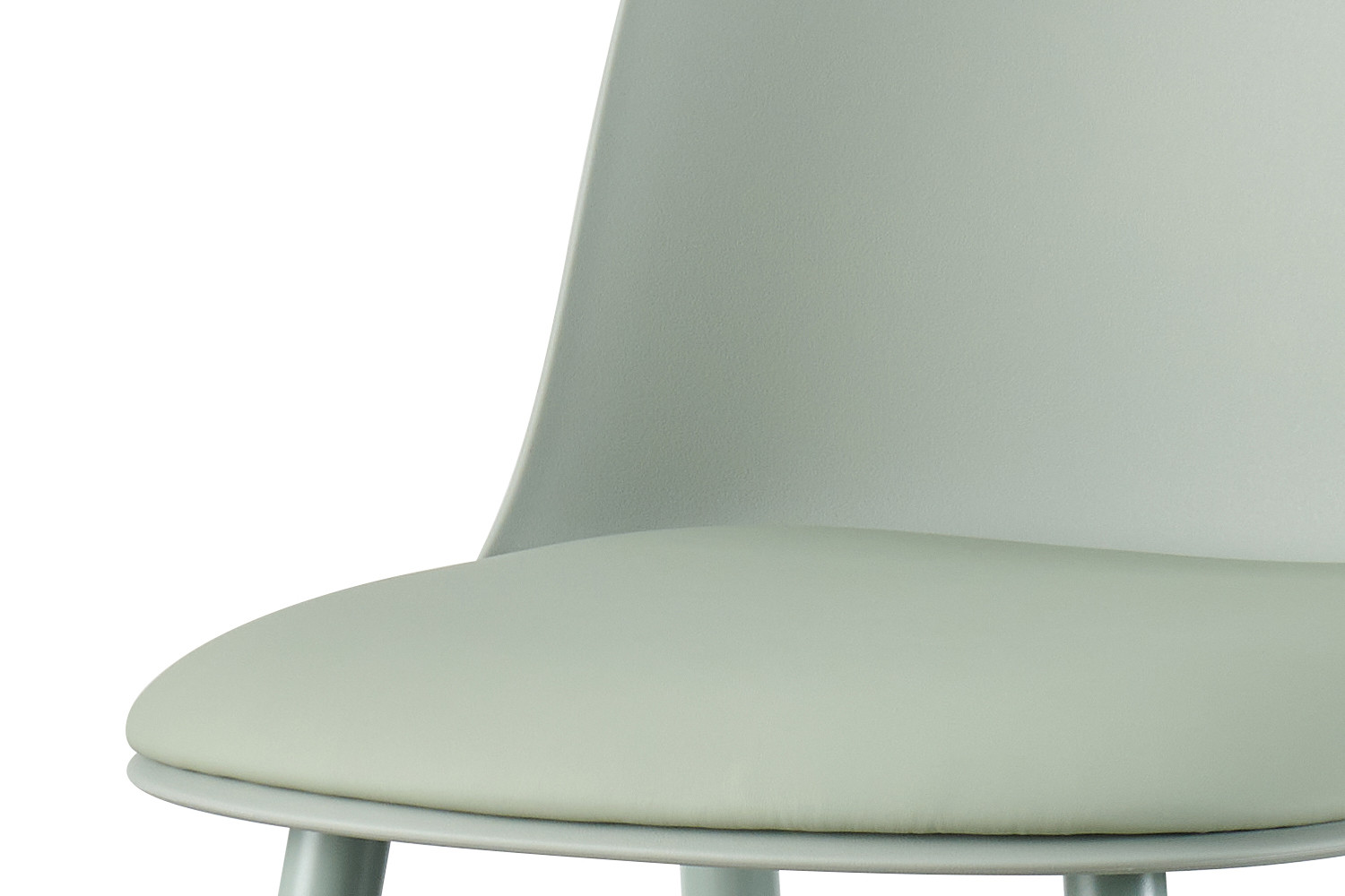 Image 8 for NEW - Counterstoel Jasmin Zitting PP kussen PU Grijs-groen